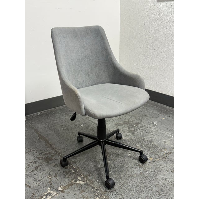 Modern Pottery Barn Adjustable Swivel Desk Chair For Sale - Image 3 of 12