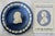 English Vintage Wedgwood Jasperware “Churchill” Blenheim Palace Round Plate in Box For Sale - Image 3 of 9