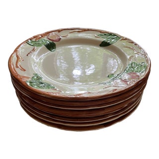 Franciscan Apple Dinner Plates- Set of 8 For Sale
