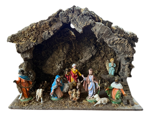 1960’s Italian Crèche Nativity Large Set