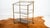 Brass Vintage Mid Century Brass & Smoked Glass Bar Cart, C. 1970s For Sale - Image 8 of 17