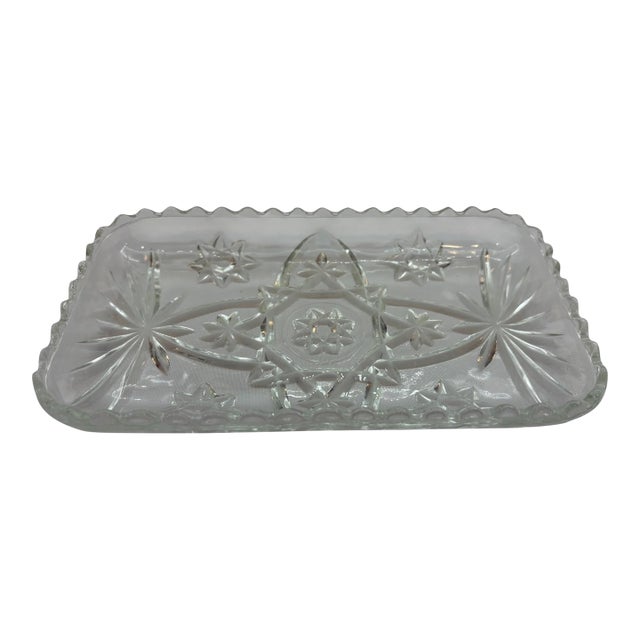 Mid 20th Century Anchor Hocking Prescut Tray For Sale