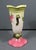 1950s Hull Woodland W-18 Chartreuse & Pink Hi-Gloss Art Pottery Vase For Sale In Austin - Image 6 of 14