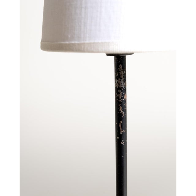 Metal Scandinavian Floor Lamp with Lampshades, 1950s For Sale - Image 7 of 11