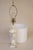 Neoclassical Urn Carved Grapes Leaves Carrara Marble Brass Table Lamp 1930's Italy For Sale - Image 13 of 13