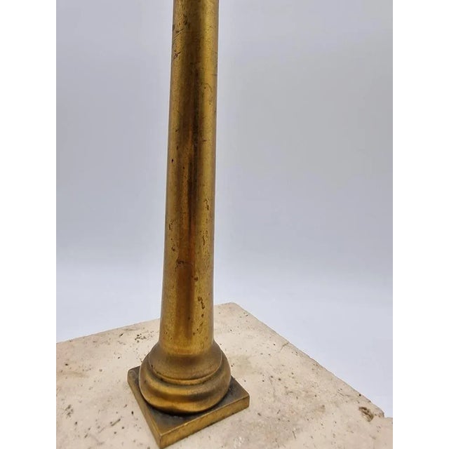 Gold Gilded Bronze Sculpture Inspired by Ancient Egypt, Late 1800s For Sale - Image 8 of 9
