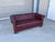1960s Mid Century Chesterfield Burgundy Leather Tufted Sofa For Sale In Los Angeles - Image 6 of 10