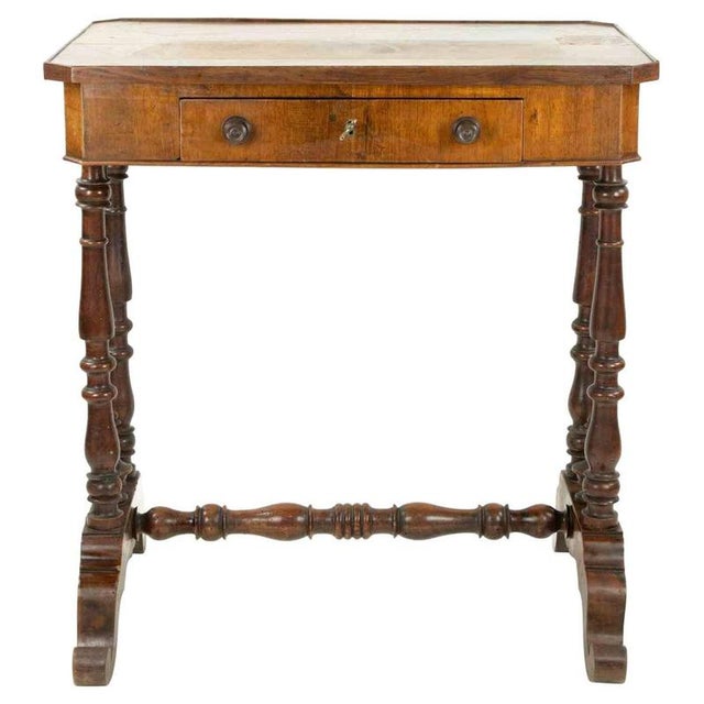 Walnut Side Table, Italy, 19th Century For Sale - Image 11 of 11