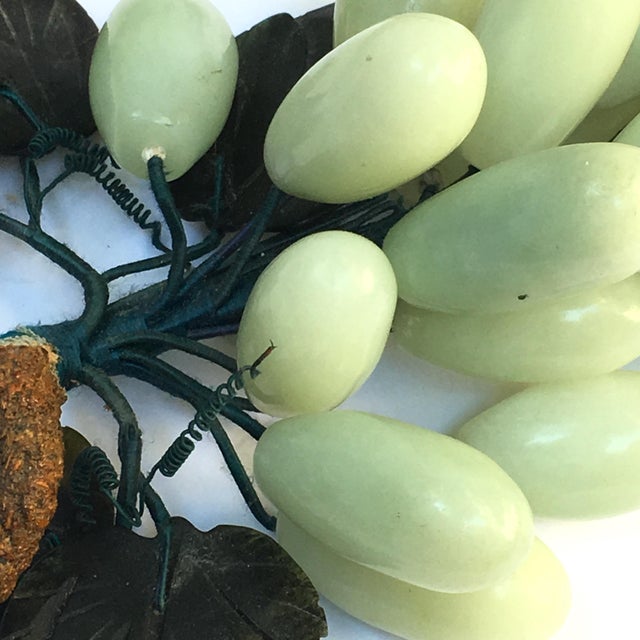 Mid 20th Century Chinese Jade Grapes a Pair Chairish
