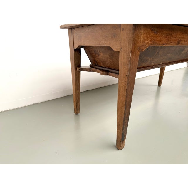 Farmhouse Table in Oak, France, 1920 For Sale - Image 14 of 18