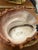 Mid 20th Century Large Majolica Swan Planter or Cache Pot in the Barbotine Style For Sale - Image 10 of 11