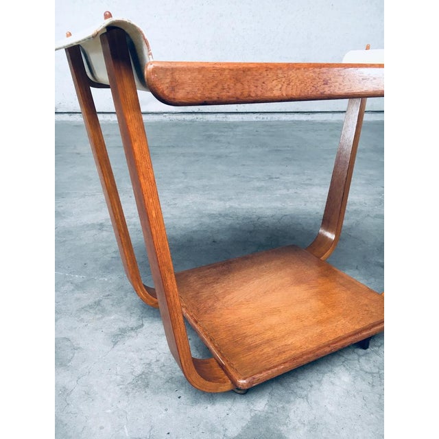 Rolo Pb31 Tea Trolley attributed to Cees Braakman for Pastoe, 1950s For Sale - Image 10 of 18