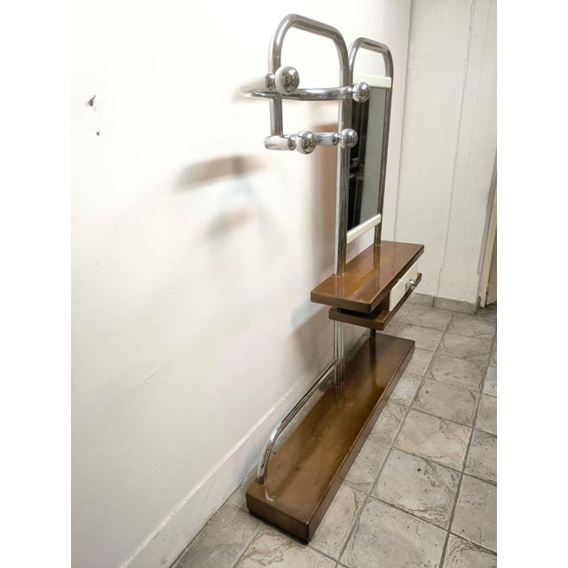 Entrance Coat Rack with Mirror, 1970s For Sale - Image 16 of 18