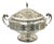 Antique Wallace Bros & Co. Victorian Silver Plated Reticulated Lid Butter Dish For Sale