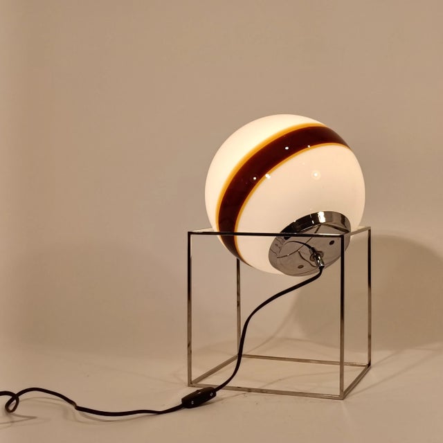Sculptural Murano Glass Table or Floor Lamp from Venini, 1970s For Sale - Image 14 of 16