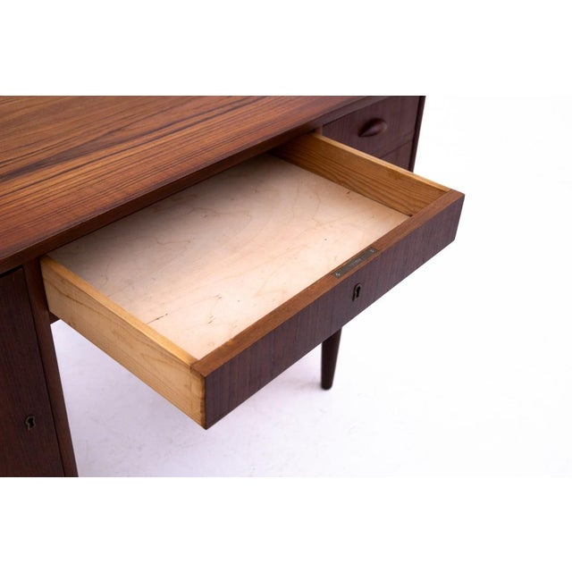 Wood Vintage Danish Desk, 1960s For Sale - Image 7 of 12