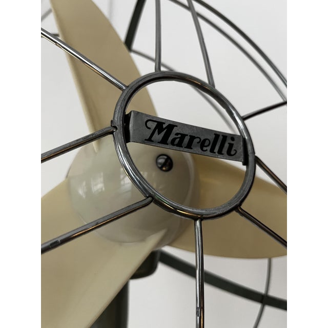 1950s Pedestal Fan by Marelli, Italy, 1950s For Sale - Image 5 of 11
