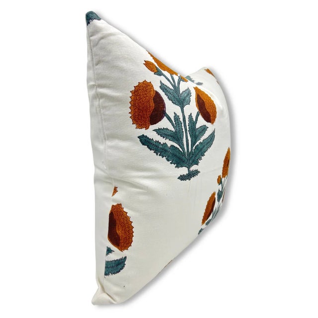 Enhance your living space with the timeless charm of our Fabdivine Block Print Cushion Cover. Expertly handcrafted, this...