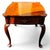 Exquisite Vintage Hekman Furniture Accent Tables With Rich Burled Wood, Elegant French Cabriole Legs & Scalloped Edges For Sale In Raleigh - Image 6 of 12
