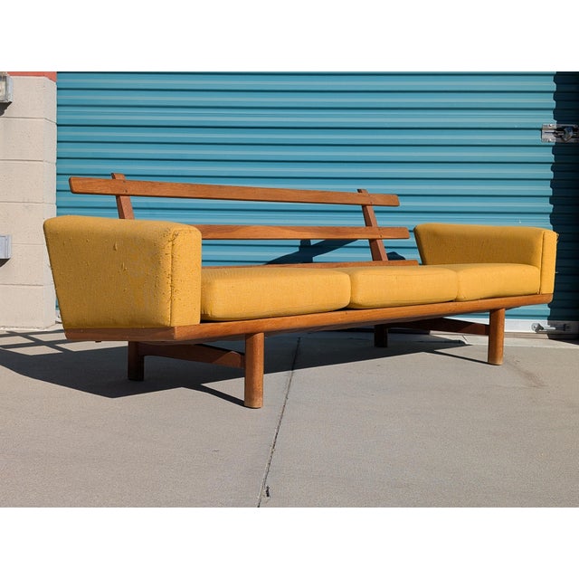 Mid Century Modern Sofa by Hans Wegner Ge-236 for Getama, Denmark, C1960s For Sale - Image 15 of 18