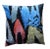 Contemporary Velvet Ikat Bohemian Throw Pillow For Sale - Image 10 of 10