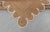 White Scallop Edge Jute Rug Runner 2.5x12Ft. For Sale - Image 6 of 13