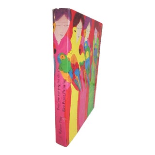 Scarce 1984 'Rice Paper Painting' by Walasse Ting - Large Folio Art Book For Sale