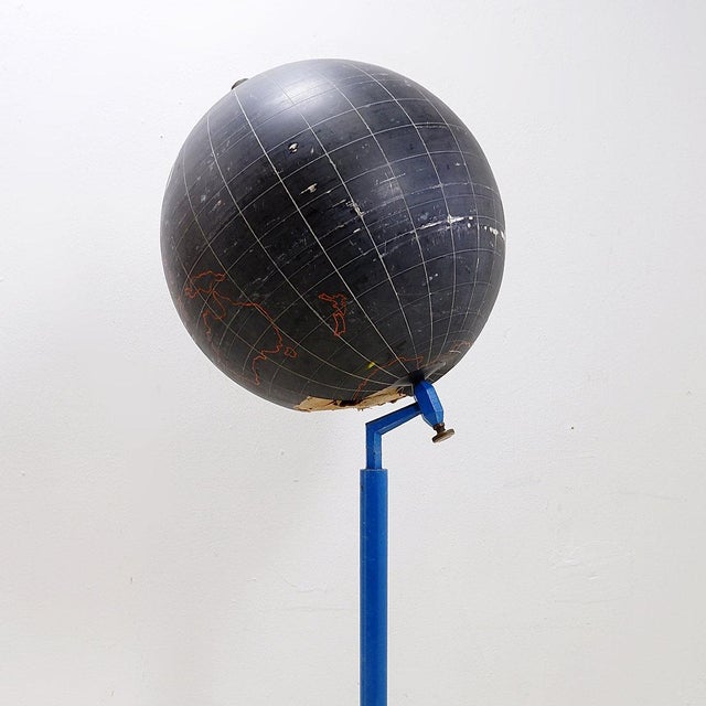 Large Globe Floor Stand by Ludo Verbeke, 1950s For Sale - Image 4 of 14