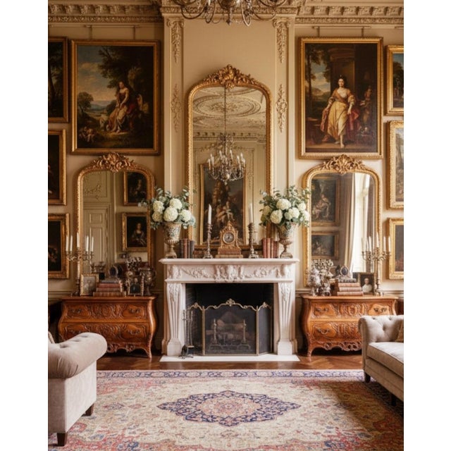 Vintage Century Oversized Solid Wood 2 Drawer French Provincial Rococo Carved Bombe Commode- A Pair For Sale In West Palm - Image 6 of 18