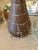Brown Vintage Palm Beach Palm Tree Coconuts Outdoor Patio Indoor Metal Tropical Statue For Sale - Image 8 of 12