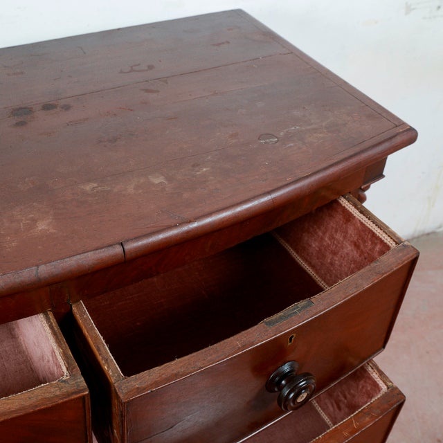 Antique English Mahogany Dresser For Sale - Image 13 of 18