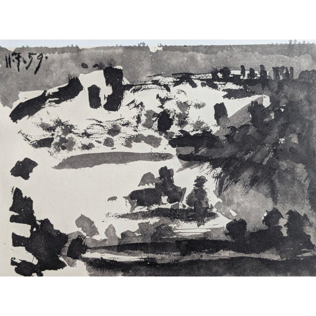 Pablo Picasso Pablo Picasso, Bull, 1962, Double-Side offset Lithograph For Sale - Image 4 of 8