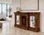 A magnificent large antique Victorian burr walnut and floral marquetry cabinet sideboard, traditionally known as a...