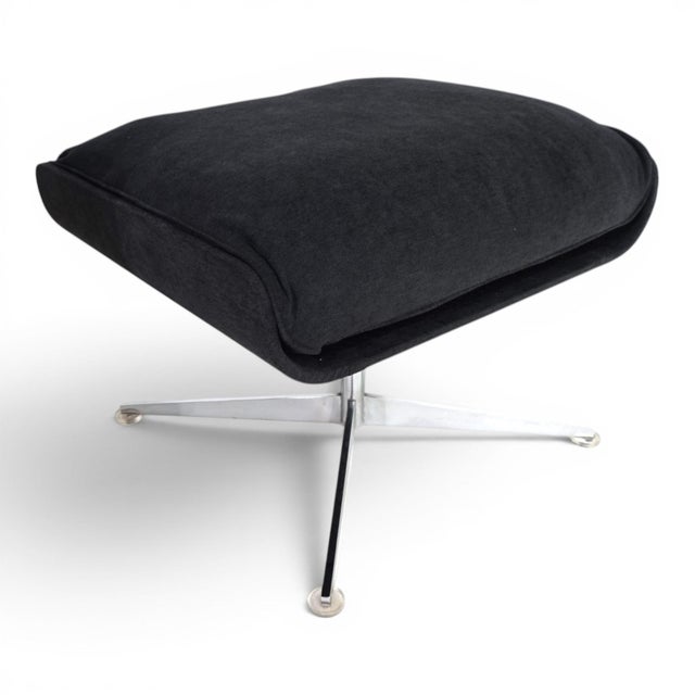 Textile Siesta 62 Lounge Chair with Ottoman by Jacques Brule for Kaufeld, 1960s, Set of 2 For Sale - Image 7 of 18