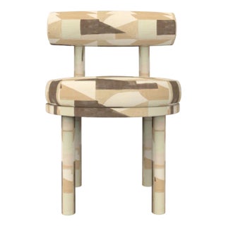 Moca Chair in Silt Fabric by Studio Rig for Collector For Sale