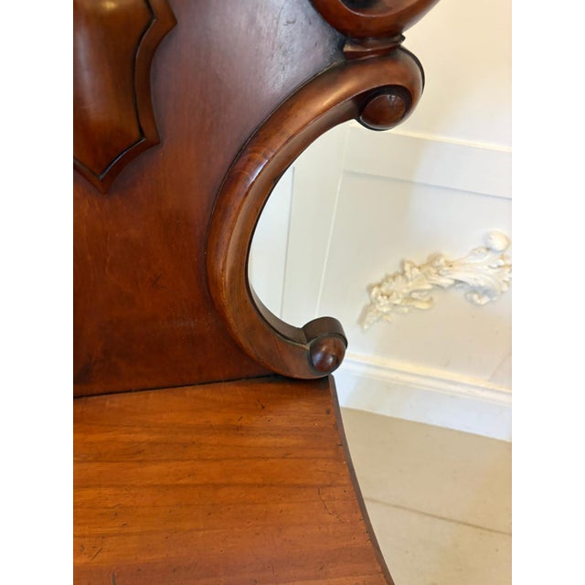 Brown Antique Victorian Mahogany Side Chairs, 1860, Set of 2 For Sale - Image 8 of 17