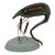 Vintage Metal Bird Sculpture For Sale