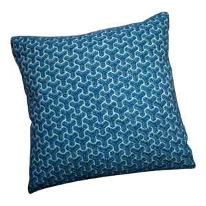 Lee Jofa Modern “Chengtudoor Embroidery” David Hicks Custom Pillow 20x20 In.