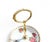 Vintage 3-Layer Cake Stand in Brass and Porcelain from Rheinpfalz Hartporzellan, Germany, 1960s For Sale - Image 6 of 15