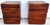 Mid-Century Modern 3 Piece MCM Solid Exotic Wood Bachelor Chest & Nightstands Bedroom Suite For Sale - Image 3 of 18