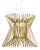 Visual Comfort Modern Syrma Pendant LED Satin Gold For Sale