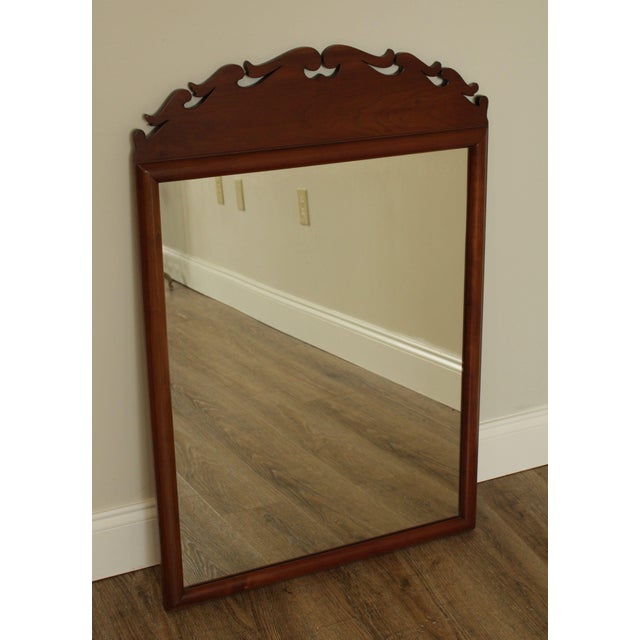 Stickley Vintage Cherry Wood Frame Traditional Mirror Chairish