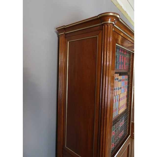 Louis XVI Mahogany Bookcase For Sale - Image 4 of 15