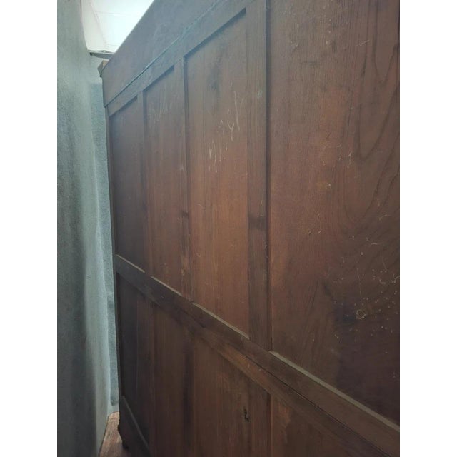 Brown Louis XIII Style Oak Bookcase, 19th Century For Sale - Image 8 of 10