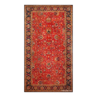 Nazmiyal Collection Vintage German Hooked Area Rug For Sale