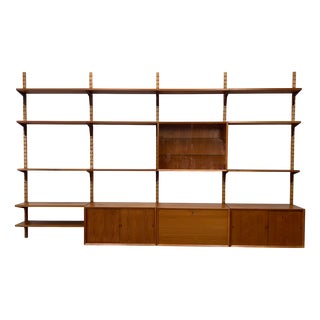 Vintage Four-Tier Teak Shelf by Poul Cadovius for Cado, 1960s For Sale