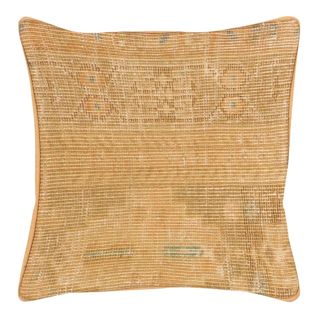 1940s Turkish Oushak Pillow For Sale