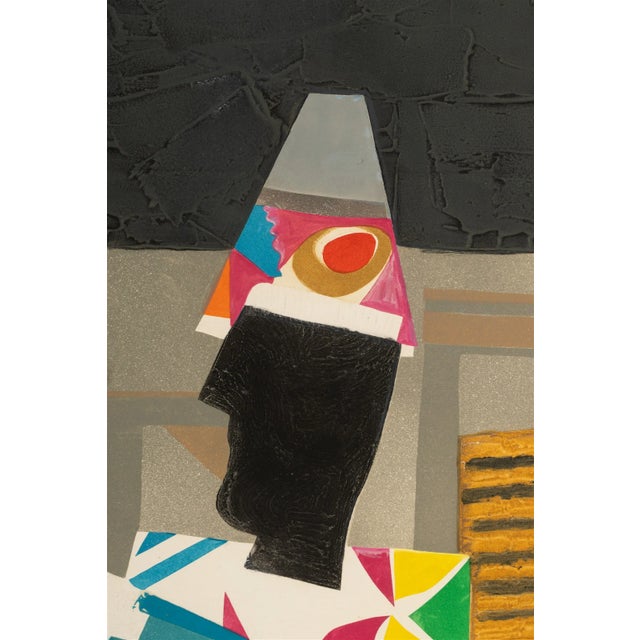 1980s "Clown" Lithograph by Max Papart Artist's Proof, Framed For Sale - Image 4 of 8