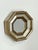 Mini Vintage Hexagonal Italian Molding Mirror For Sale In Atlanta - Image 6 of 10