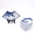 Ceramic Set of Four Chinese Blue and White Sweetmeat Dishes, Circa 1880 For Sale - Image 7 of 9